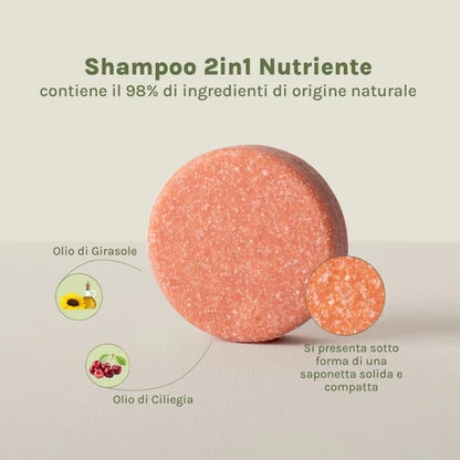 Shampoo 2 in 1 con Balsamo