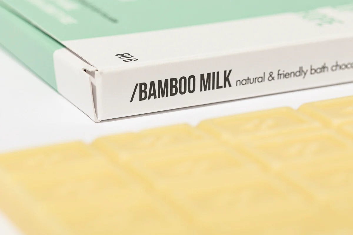 "Cioccolata" per il bagno al latte di Bamboo