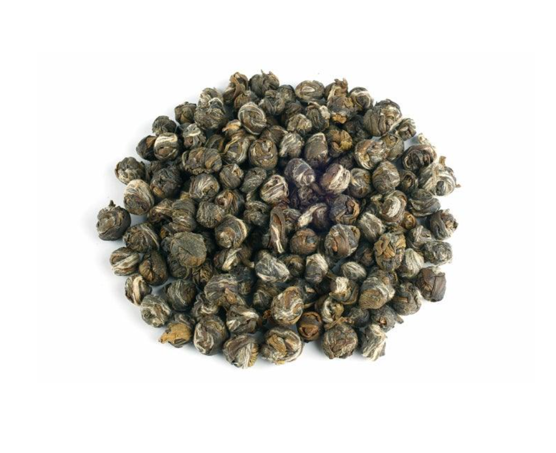 Jasmine Dragon Pearls Foglia sfusa biologica 50g