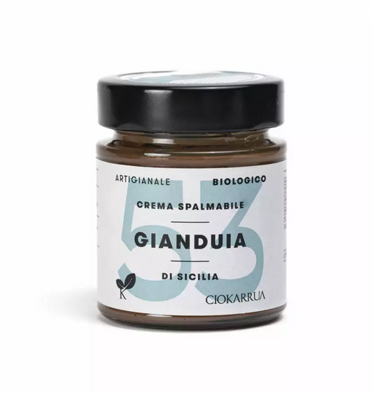 Crema Spalmabile Gianduia di Sicilia BIO