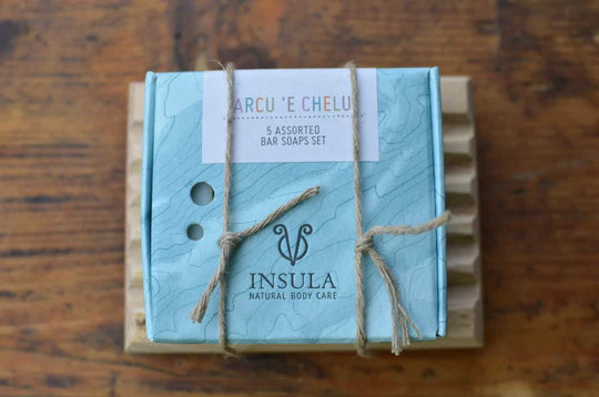 ARCU 'E CHELU - LOT de 5 mini pains de savon