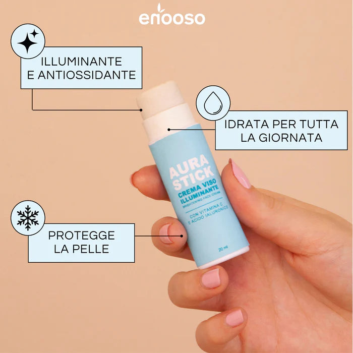 Crema in stick illuminante